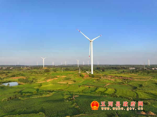風(fēng)力發(fā)電繪就生態(tài)五河